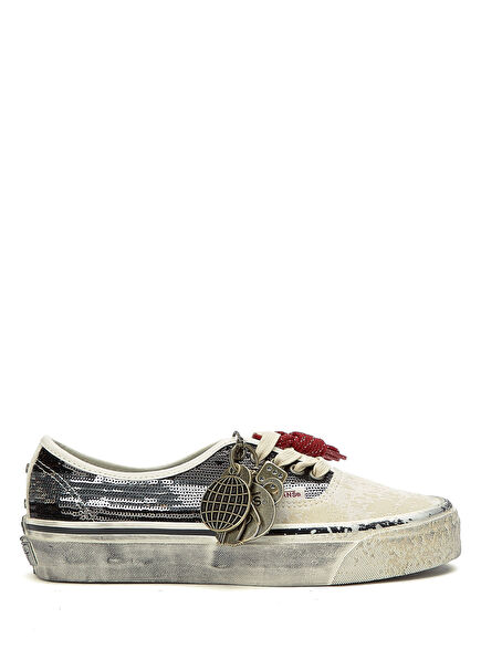 LX Authentic 44 Black and White Women's Sneaker