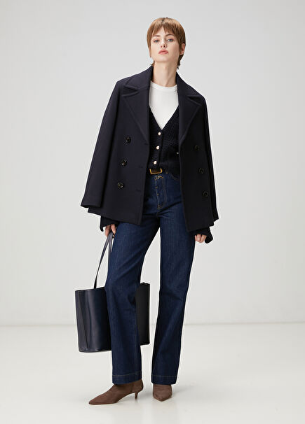 Indigo Straight Jean Pantolon
