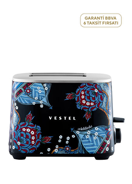Aslı Filinta Retro Black Tile Toaster