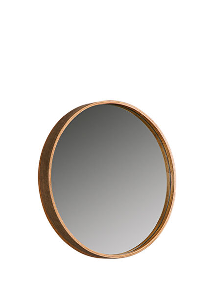 Tepsi Ceviz Ayna 45 cm