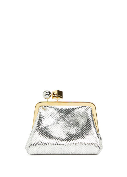 Le Berlingot Silver Women's Leather Bag