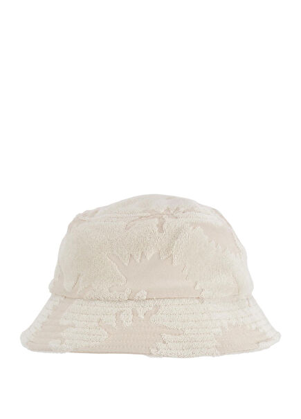 Beige Boys' Cap