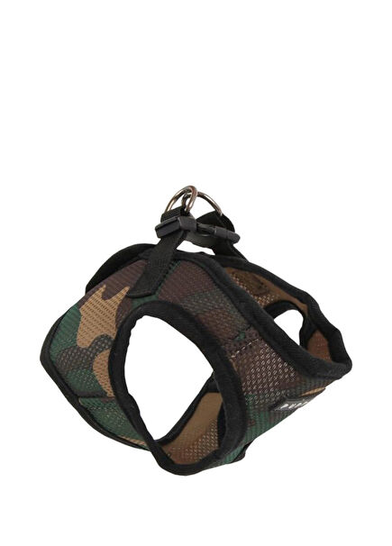 Soft Vest Kamuflaj Desenli Köpek Göğüs Tasması