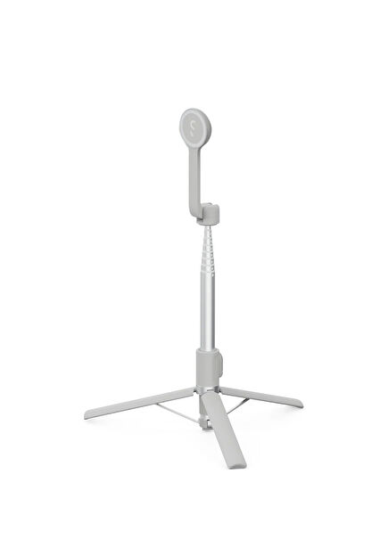 Kompakt Katlanabilir ve Uzatılabilir Manyetik Bluetooth Kumanda SnapStand Max Manyetik Selfie Çubuğu ve Tripod