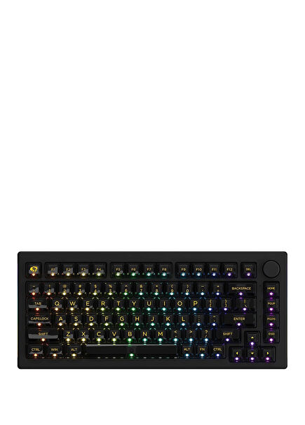 5075B Plus Shine Through Black RGB Kablosuz Hotswap Mekanik Gaming Klavye