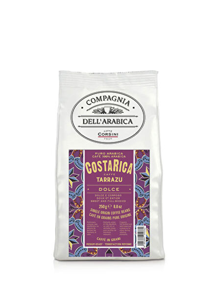 Kosta Rika Tarrazu Arabica Çekirdek Kahve 250 gr 