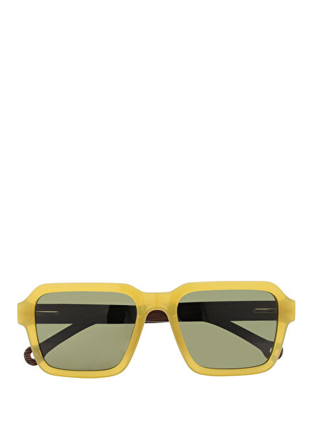 Ria Yellow Unisex Sunglasses