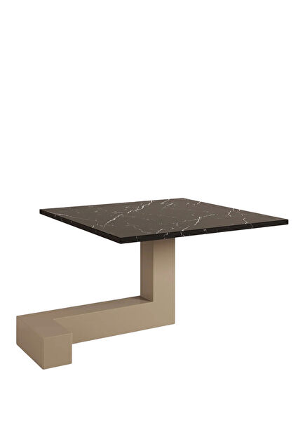 De Stijl Mermer Tablalı L Orta Sehpa