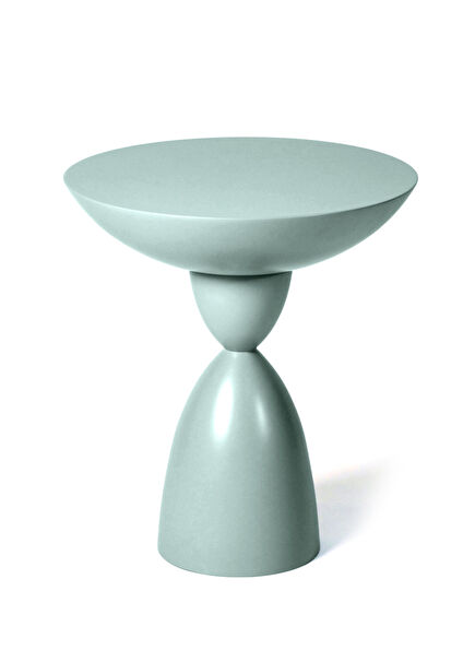 Stone Green Solid Side Table