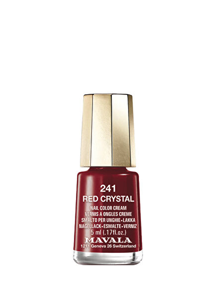 Mini Color 241 Red Crystal Oje 5 ml