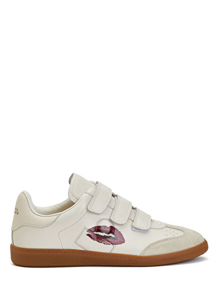 Beth Krem Kadın Süet Sneaker