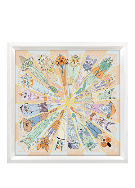 True Friends Fine Art Print 50x50 cm