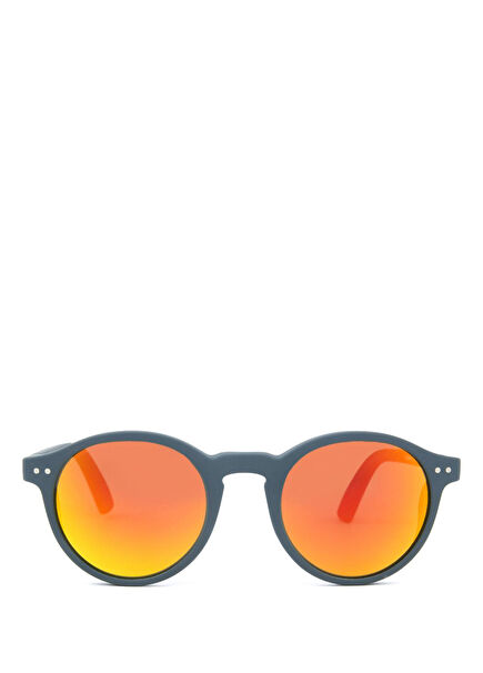 The Guardian Orange Polycarbonate Unisex Sunglasses