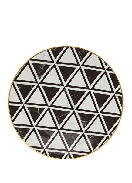 Carrara Black And White Patterned Porcelain Supla