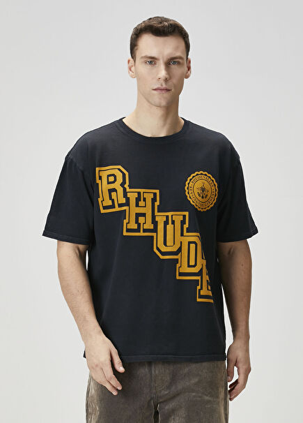 Black Printed T-Shirt