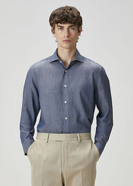 Sean Koyu Mavi Gömlek