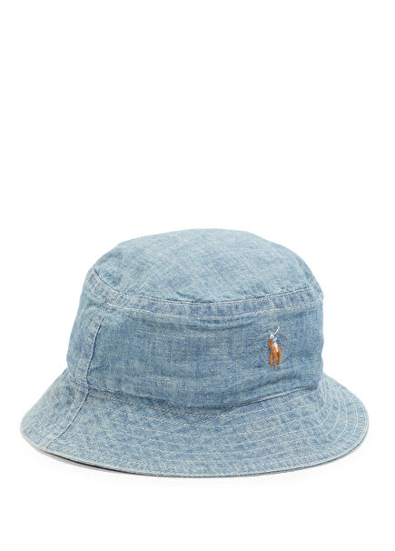 Mavi Erkek Bebek Bucket Şapka