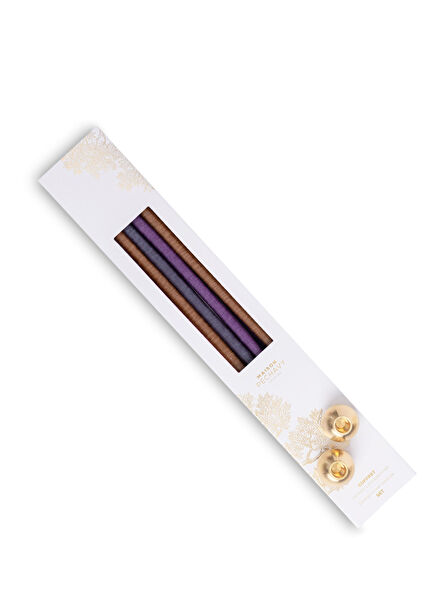 Songe D'Hiver Multicolored Candle Set