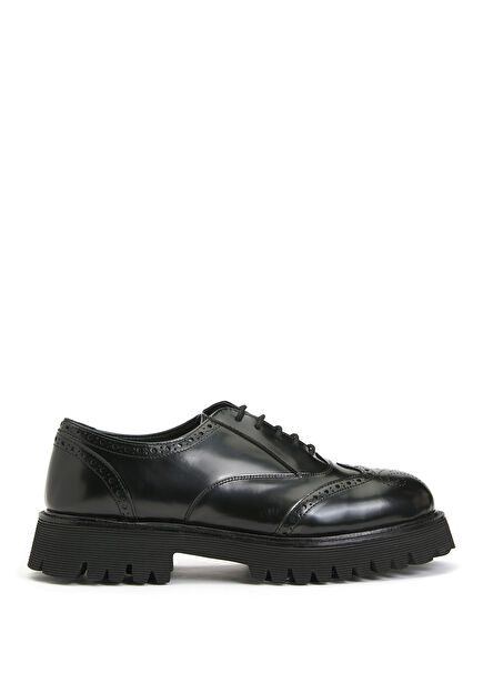 Black Women's Leather Shoes