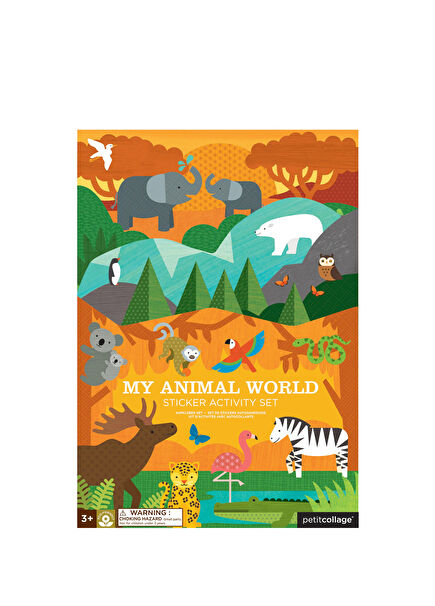 My Animal World Çıkartma Aktivite Seti