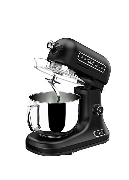 Gem Retro Dijital Göstergeli Siyah 5 L Stand Mikser