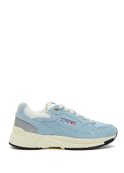 Hyperway Mavi Kadın Süet Sneaker