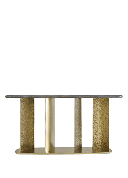 Trost Gold Color Aluminum Dresser