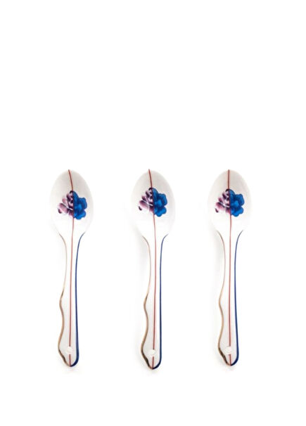 Hybrid Armilla Kemik Çin Porseleni Beyaz Kaşık Seti