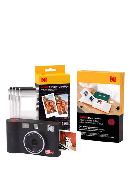 Mini Shot 2 ERA Film Camera + 30-Piece Print Set + Red Photo Album