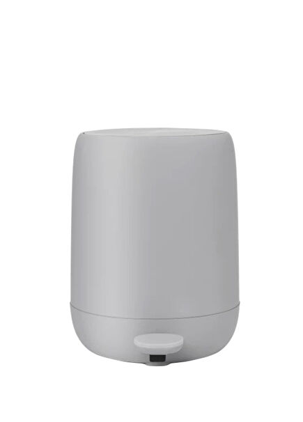 Sono Micro Chip Gri Plastik Pedallı Banyo Çöp Kovası 3 Lt