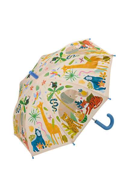 Jungle Color Changing Kids Umbrella