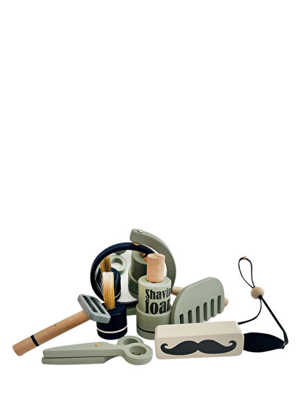 Ahşap Oyuncak Traş Seti