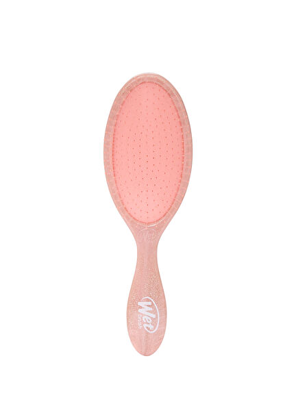 Glitter Waves Orange Detangling Hair Brush