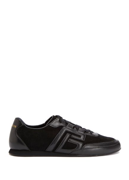 Racer 45 Siyah Erkek Deri Sneaker