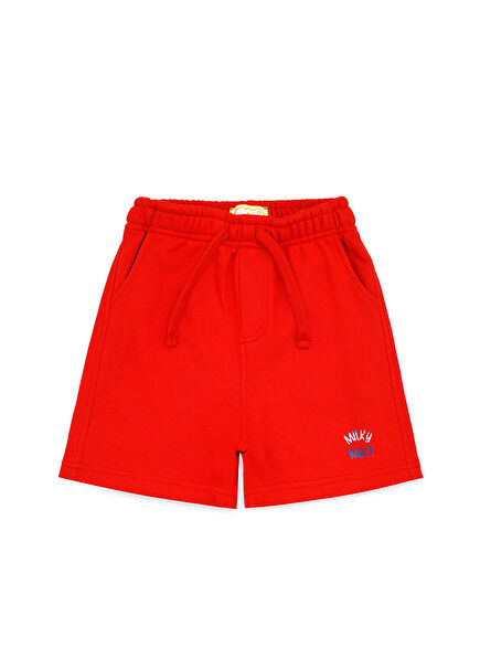 Red Boys' Shorts