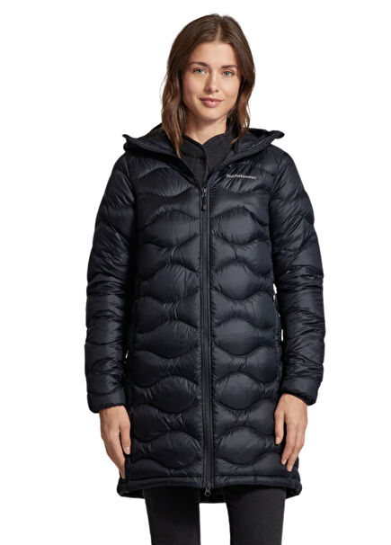 Helium Down Siyah Kadın Outdoor Parka