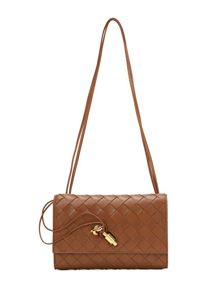 Andiamo Pouch Tan Women's Leather Bag