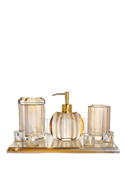Champagne Glass 4 Piece Bath Set