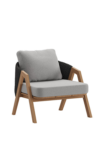 Pebble Antrasit Bahçe Koltuğu