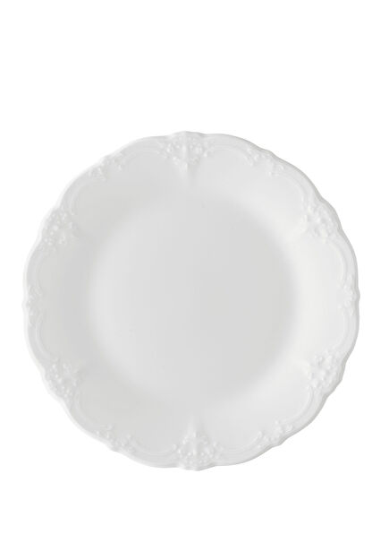 Baronesse White Porcelain Flat Plate 20 cm