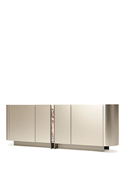 Dynasty Titanium Grey Wood Sideboard