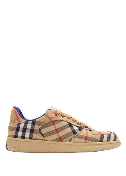 Check Terrace Beige Women's Sneakers