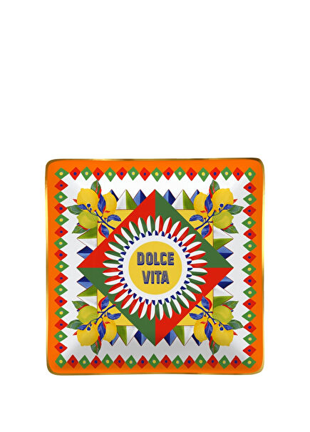 Dolce Vita Colored Melamine Mini Serving Tray