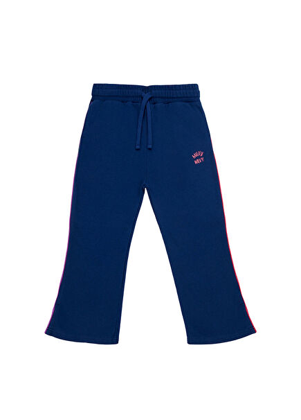 Navy Blue Girl's Sweatpants