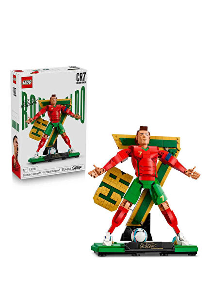 Editions Cristiano Ronaldo Futbol Efsanesi 854 Parça 12+ Yaş Dekoratif Model Yapı Oyuncağı 43016