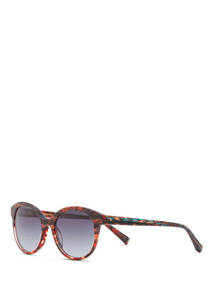 Corine HM 1763 C3 Havana Acetate Women's Sunglasses