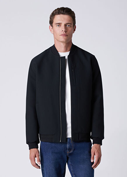 Black Twill Coat