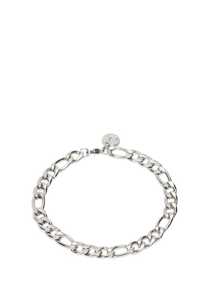 Silver Men's Steel Bracelet