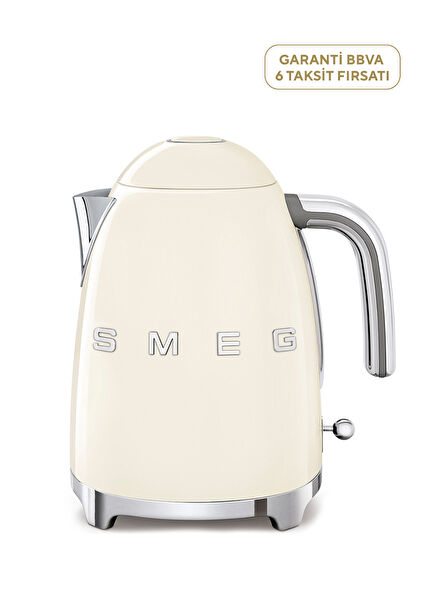 50’s Style Krem Retro Krem Kettle Klf03creu