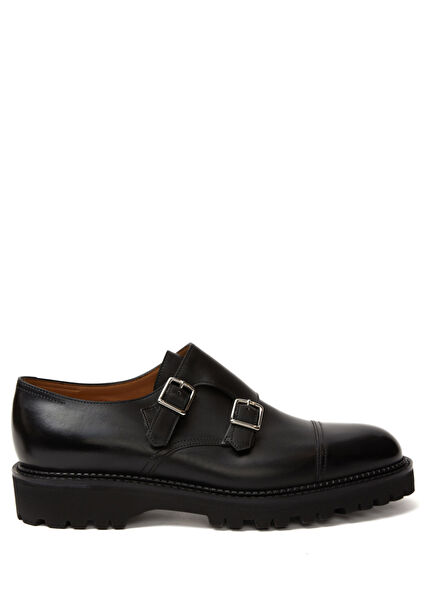 William Siyah Erkek Deri Ayakkabı